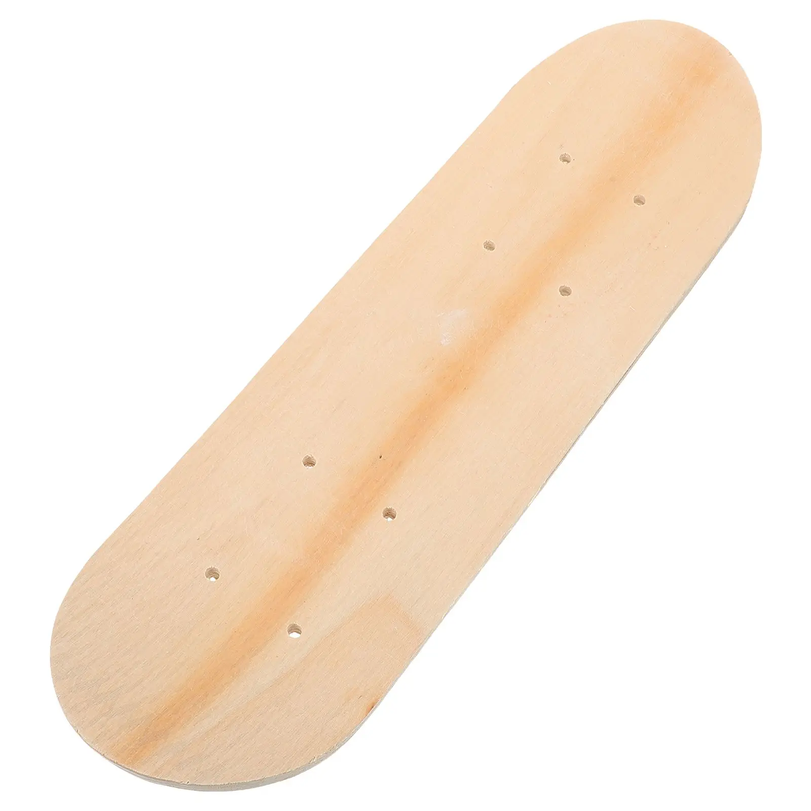 

Children's Skateboard 43CM Plain Deck Blank Unfinished Whiteboard DIY Material Sturdy Maple Wood Double Sided