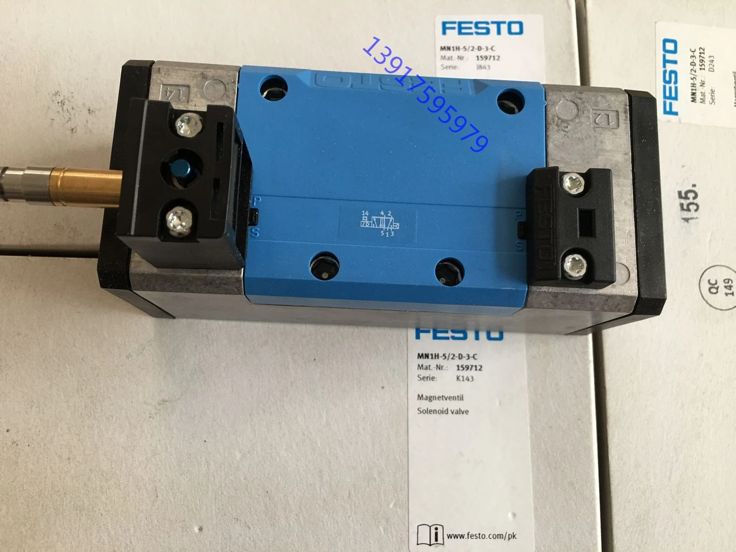 

FESTO Festo Solenoid Valve MN1H-5/2-D-3-C 159712 In Stock