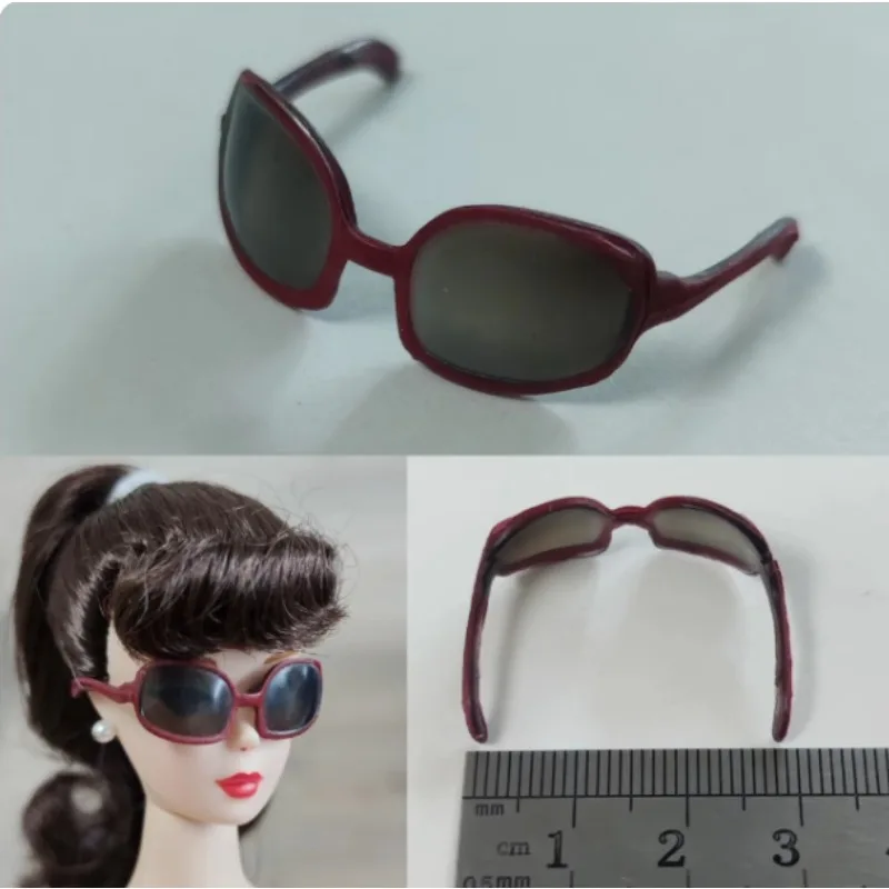 TA629 Neuer Stil, Spielzeugzubehör, Geschenk, hübsche Sonnenbrillen-Haarnadel für Ihre Bbie FR-Puppen im Maßstab 1:6