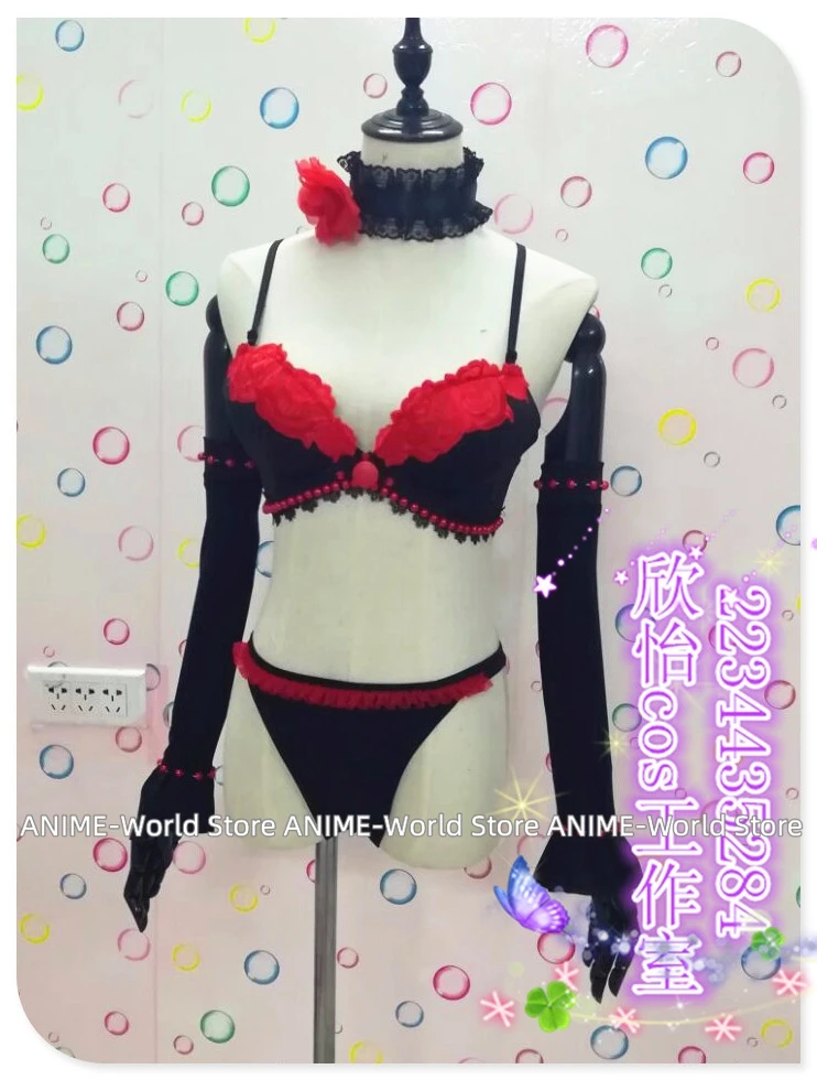 《Custom Size》Tohsaka Rin Cosplay Queen Ver. Fate Grand Order Costume Fate Extra Cosplay Rin Tohsaka Sexy Costume