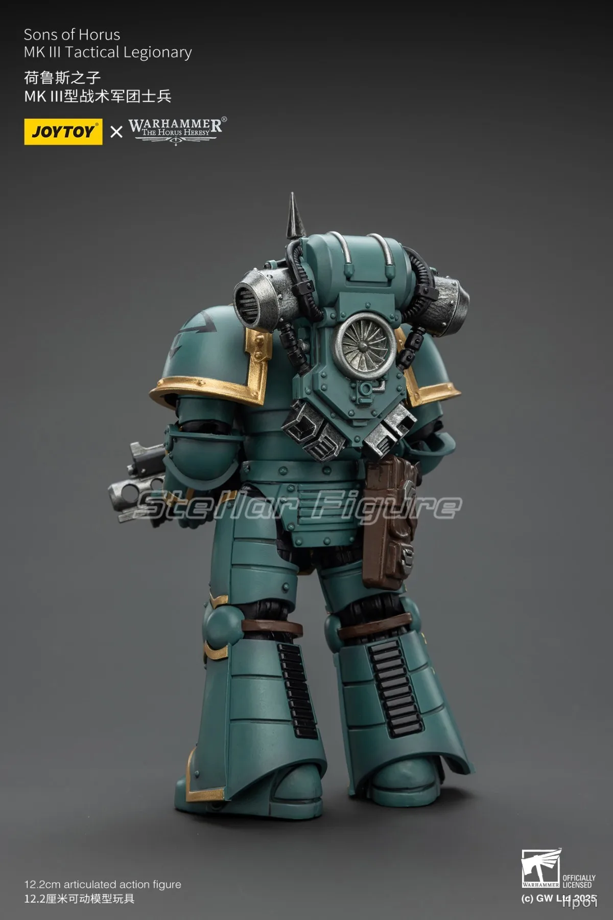 

【SF】JOYTOY Warhammer 40K 1/18 Action Figure Sons of Horus MK Ill Tactical Legionary Model Toys Gifts Collection Ornaments