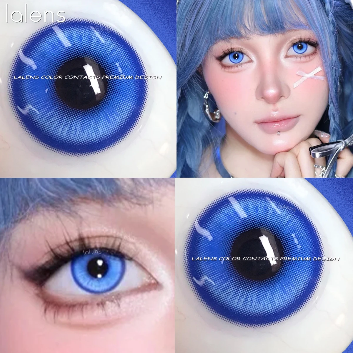 VISUASHOW Magic Pop Pink Anime Cosplay Farbige Kontaktlinsen 6 Monate Einweg Großaugen-Softlinsen Natürliche Kosmetik für Cosplayer – Detail 15