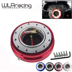 WLR RACING - 4 Colors,Thin Version 6 Hole Steering Wheel Quick Release Hub Adapter Snap Off Boss kit WLR3858