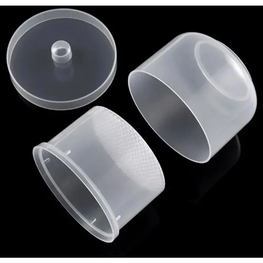 Nuevo esterilizador de brocas de plástico para decoración de uñas, caja de limpieza de herramientas para uñas con tapa, estuche de almacenamiento para manicura, herramientas de manicura