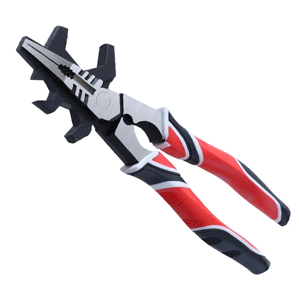 

Insulated Wire Cutting MIG Welding Pliers Metal Fabrication Anti-slip Welding Pliers Power Tool Accessory 8 Inch Length