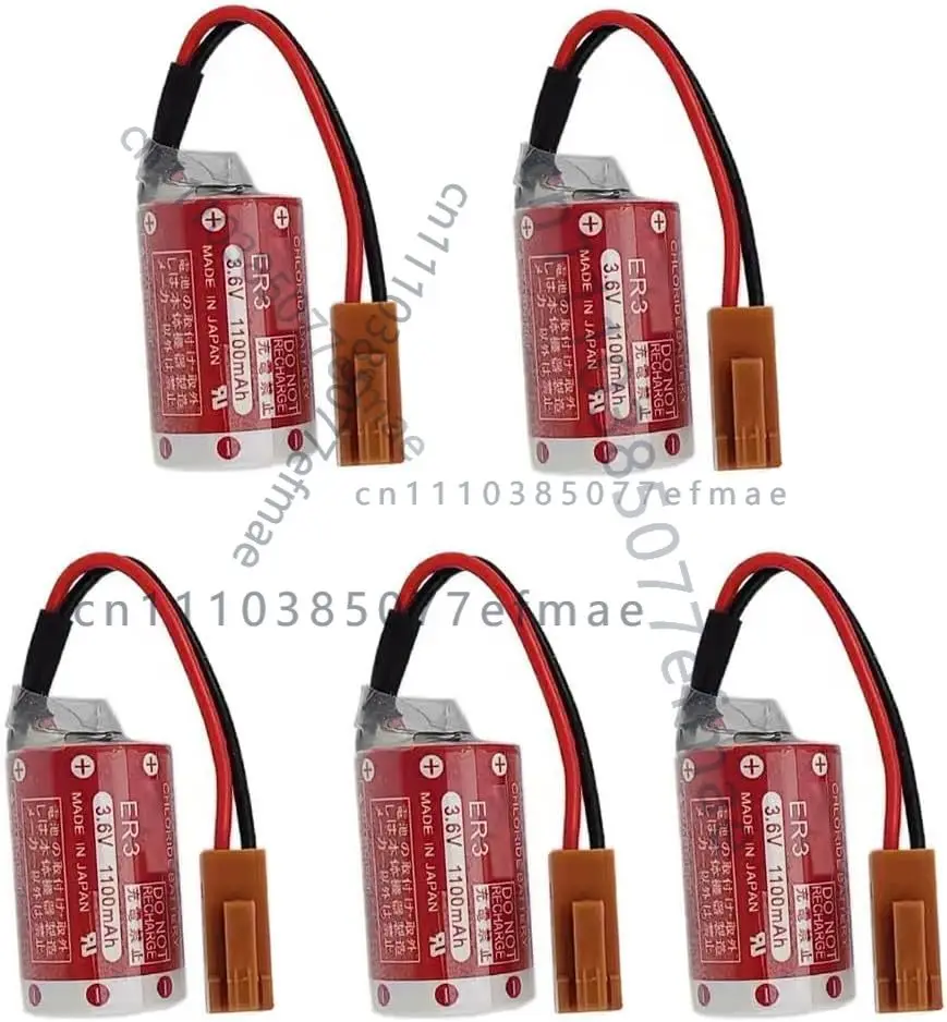 (5 Pack)  MAXELL ER3 Battery For PM-20BL F940 PLC Battery,3.6V 1100mAh view 6