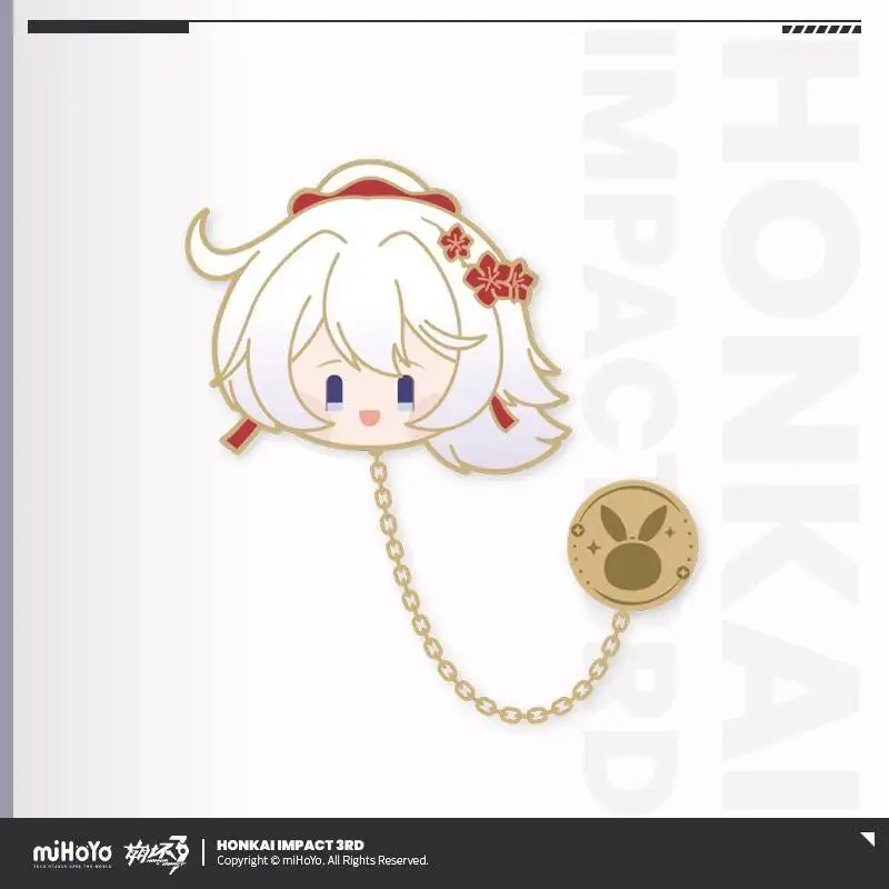 

Anime GAME Honkai Impact 3 Badge Cosplay Costume Accessories Brooch Pin Game Anime Backpack Pendant Metal Prop Gift