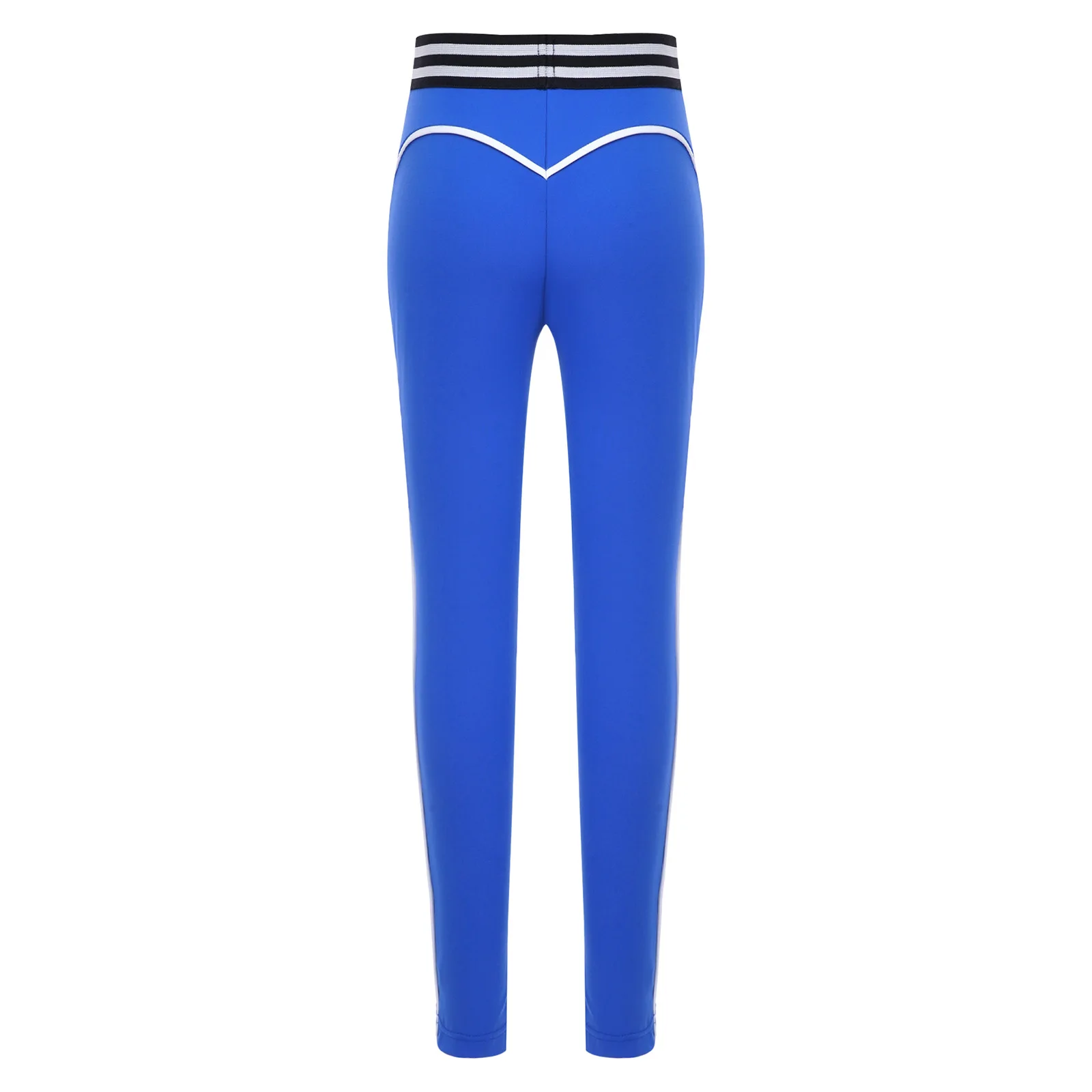 Leggings ajustados atléticos para niñas, pantalones de Yoga de entrenamiento transpirables, pantalones largos elásticos de cintura alta para gimnasia, Yoga, deportes de baile