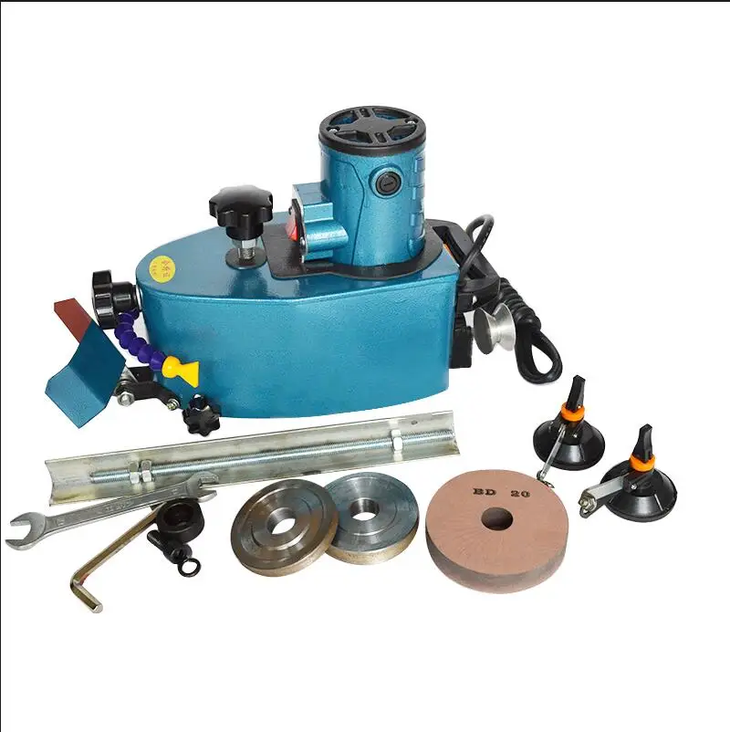 Glass hand grinder Electric polishing machine 220V-50Hz multifuntional edge machine polishing wheel