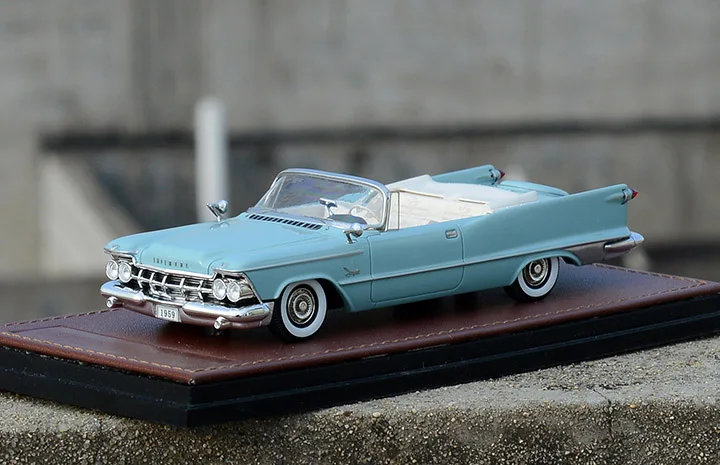 

GLM 1:43 Imperial Crown Convertible 1959 Vintage Car Simulation Limited Edition Resin Metal Static Car Model Toy Gift