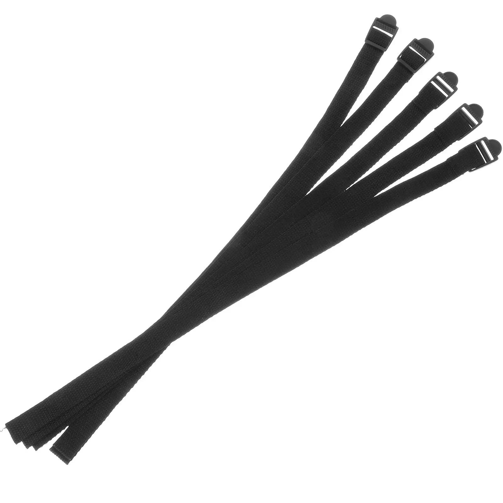 

5 Pcs Ski Pole Transport Strap Stick Adjustable Protective Tie Straps for Carrying Safety