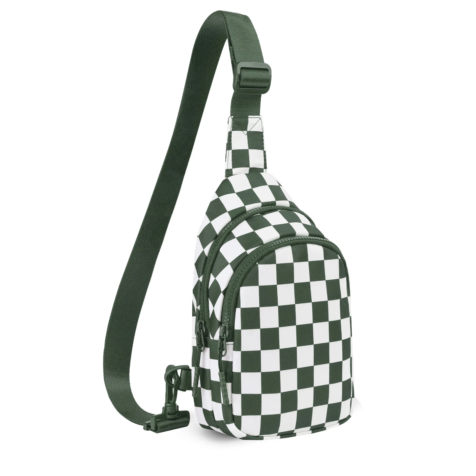 New Casual and Fashionable Versatile Messenger Bag Fanny Pack, Men's and Women's Sports Hiking and Cycling Breast Bag