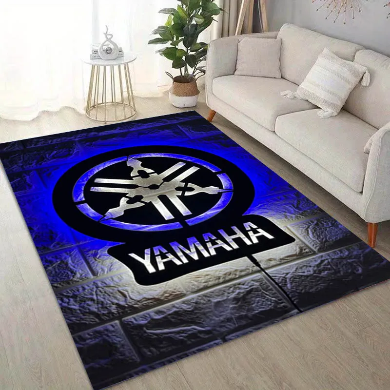Image of Neuer Moderner Y-Yamaha-S Racing Moto 3D-Teppich Kunstteppich für Raumdekoration Zuhause Schlafzimmer Sofa Geschenke Kinder-Teppich Rutschfeste Bodenmatte
