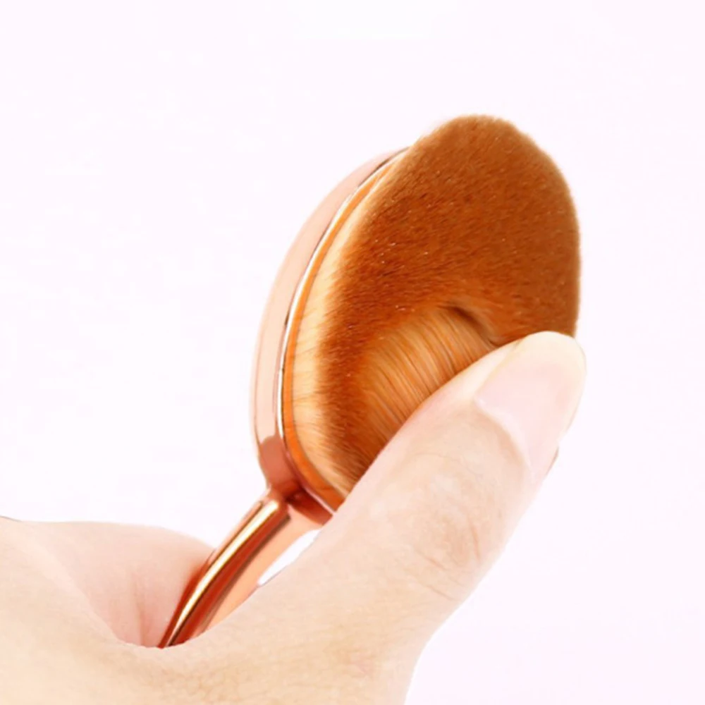 1PC ブラックネイルクリーナーブラシ歯ブラシ形状メイクブラシ便利な跡のない花びら歌舞伎ネイルダストブラシペンファンデーションツール