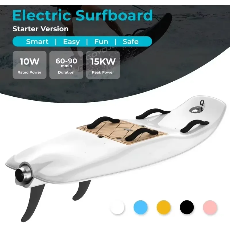 High-Performance 72V Carbon Fiber Electric Hydrofoil Surfboard Smart Control Ultra-Fast Acceleration Including Ocean Waters