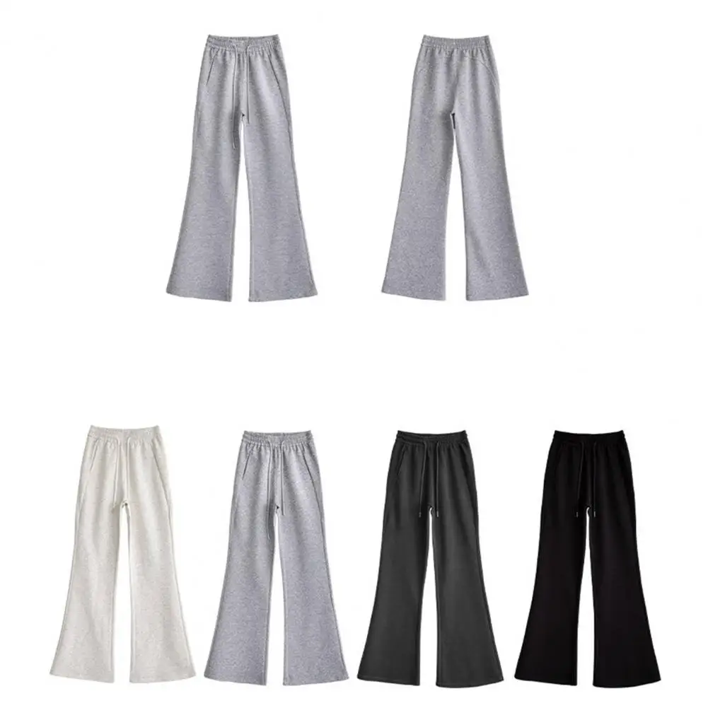 

Женские мешковатые брюки на весну и лето, однотонные свободные широкие брюки со складками на талии, повседневные однотонные повседневные брюки