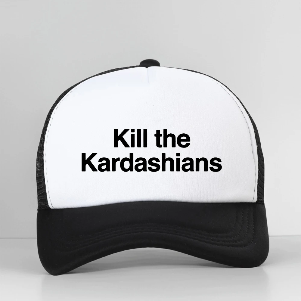 Kill The Kardashians Organic Cotton Baseball Cap Men Adjustable Snapback Slayer Kim Kylie Jenner Dad Hat
