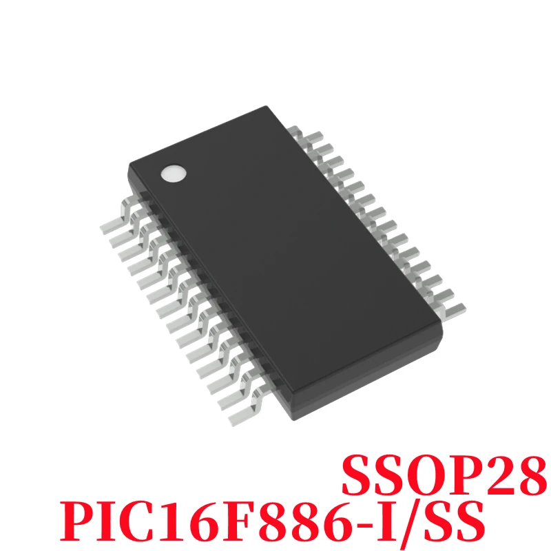 [1pcs】100% New PIC16F886-I/SS PIC16F886 SSOP28 Chip