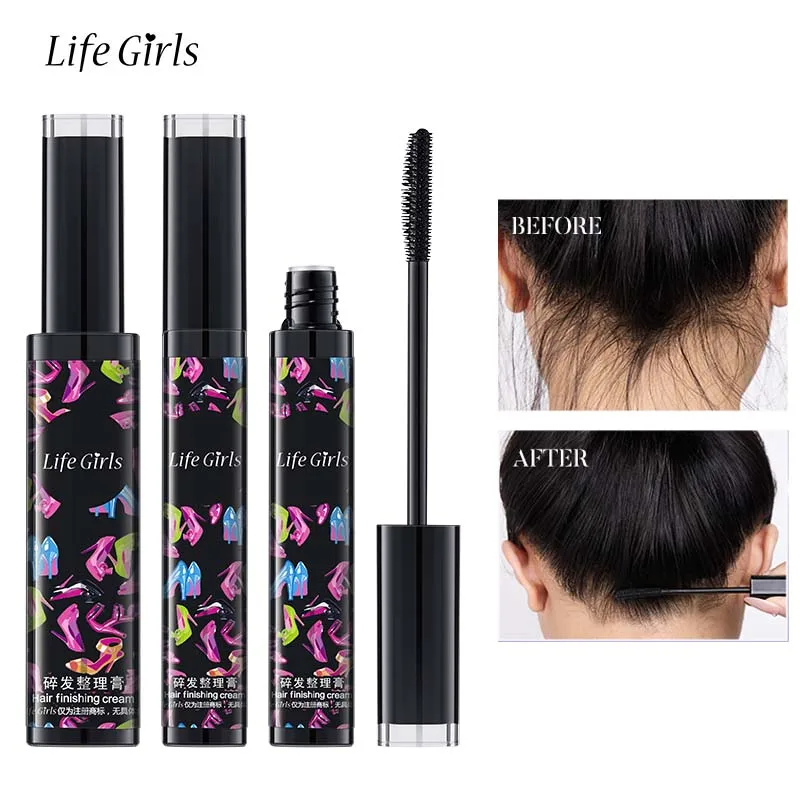 

Крем для отделки сломанных волос - разглаживает вьющиеся волосы, свежая фиксация, объем и полность для всех типов волос, воск для укладки волос