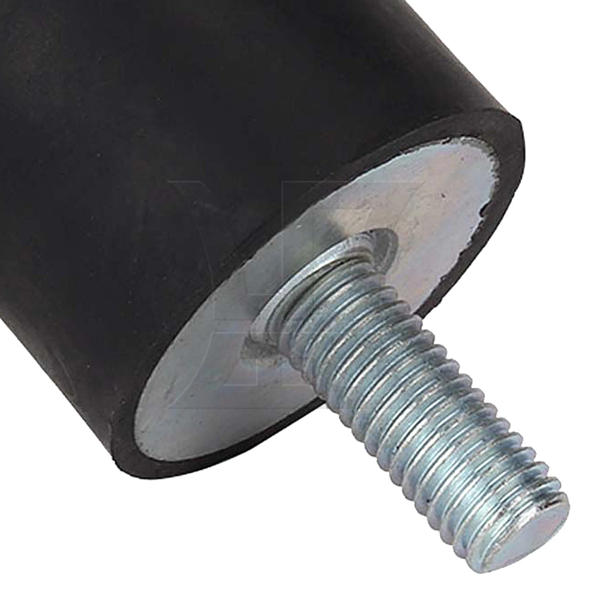 CNBTR Black+Silver M10 Rubber Double Ends Screw Silentblock For Water Pump