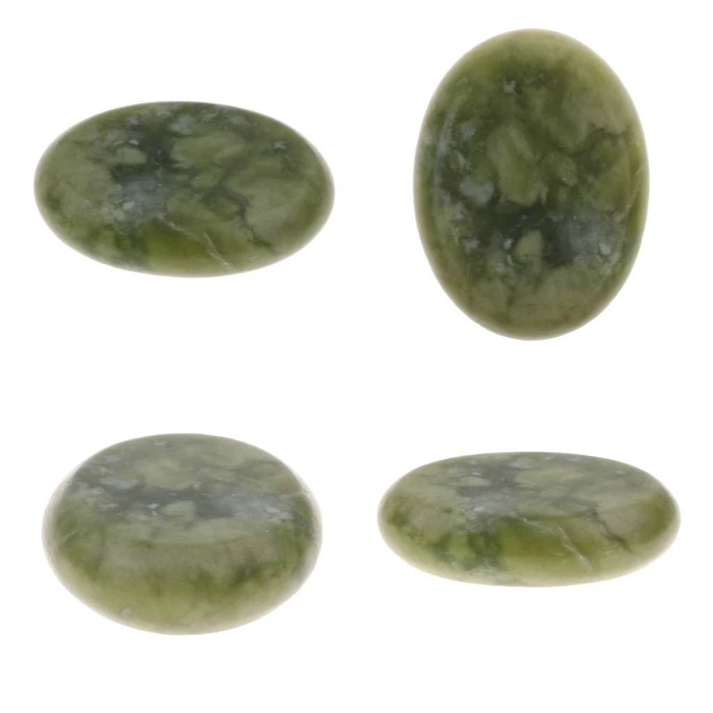 

Набор для горячего спа-массажа: камни из оливкового нефрита, массажер для тела и лица, инструмент для чувствительных зон и глубокого расслабления