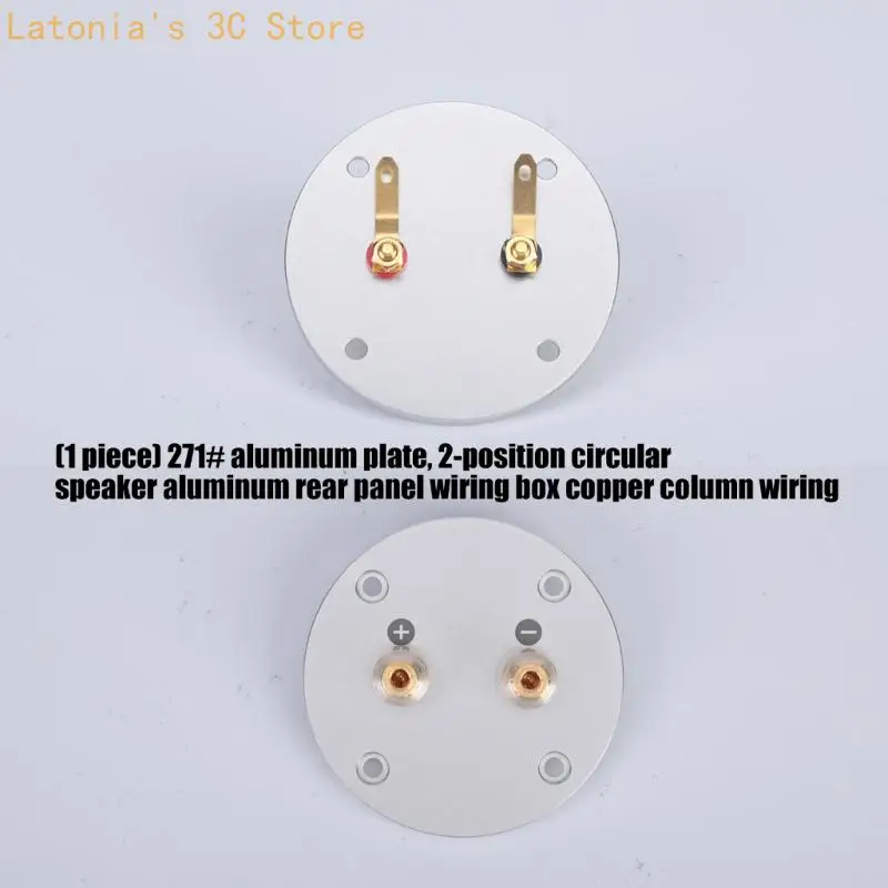 Lautsprecher Banana Binding Posts Terminal Platte für DIY Schrank Upgrade und Reparatur X3UB – Detail 5