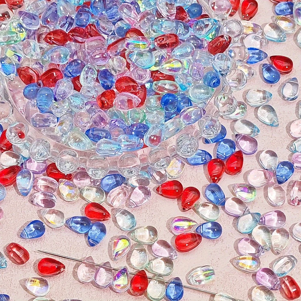 

32/52Pcs, Drops, Glass, Beads, Pendant, DIY, Jewelry Accessories, Jewelry Making Supplies, Pendant