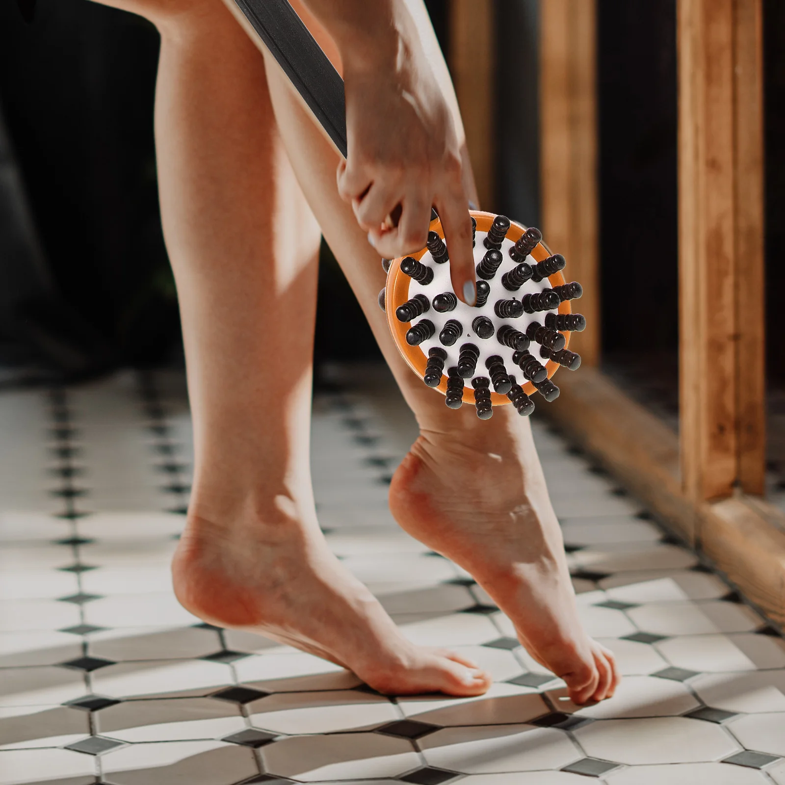 

Bendable Back Massage Hammer Smooth Finish Lightweight Portable for Full Body Relief Ideal for Drivers and Office Workers