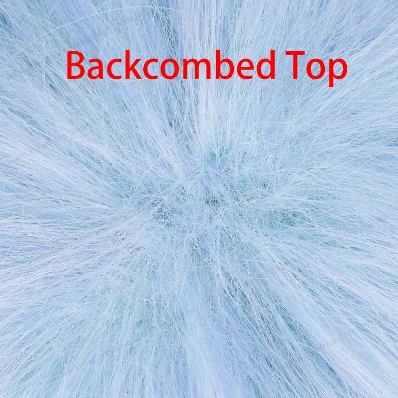 Synthetic Teased Style 37cm Wolf Cut Wig with Bangs High Quality Red Blue Purple Short Men Women Cosplay Heat Resistant Hair