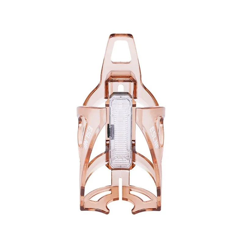 

ESLNF Bike LED Light Water Bottle Holder Lightweight and Strong Bicycle Bottle Cage Bracket for Road Mountain Bikes Accessories