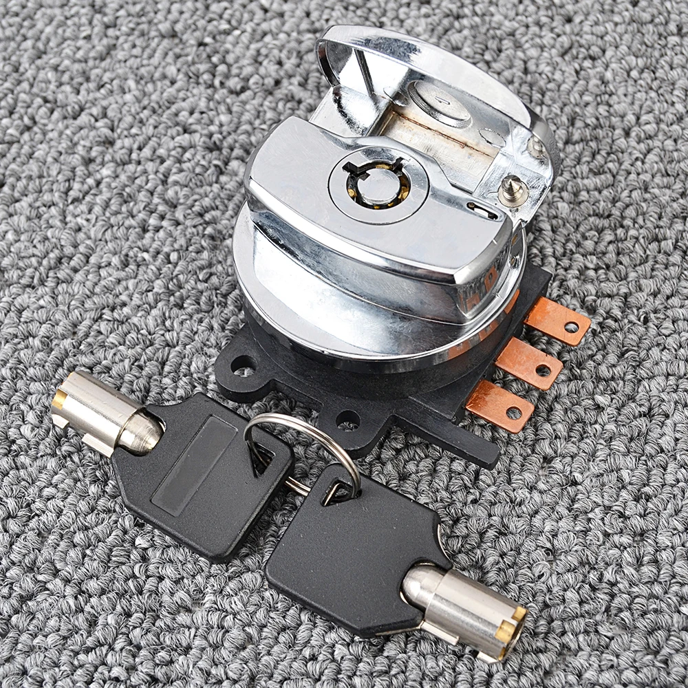 

71313-96A Ignition Switch Lock Key For Harley FLHP FLHR Road King Heritage Softail CVO Dyna Fat Boy Rocker 71501-93 71450-04