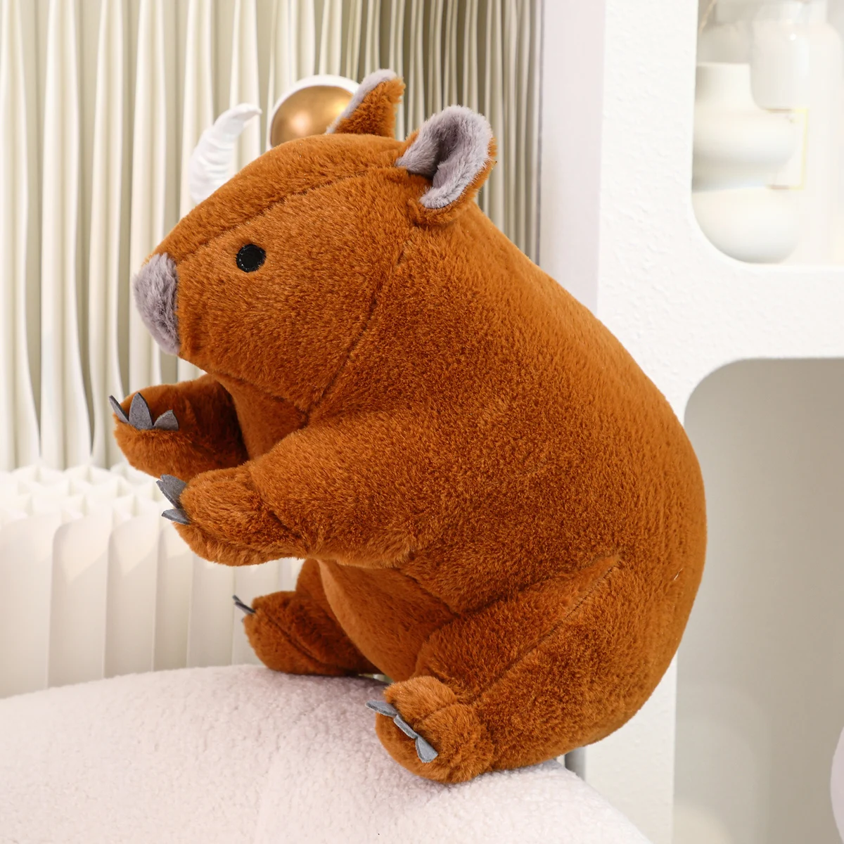 لعبة محشوة على شكل دب كوالا ناعمة ومبتكرة، وسادة لعبة محشوة على شكل دب كوالا لتزيين المنزل هدية لحفلات أعياد الميلاد