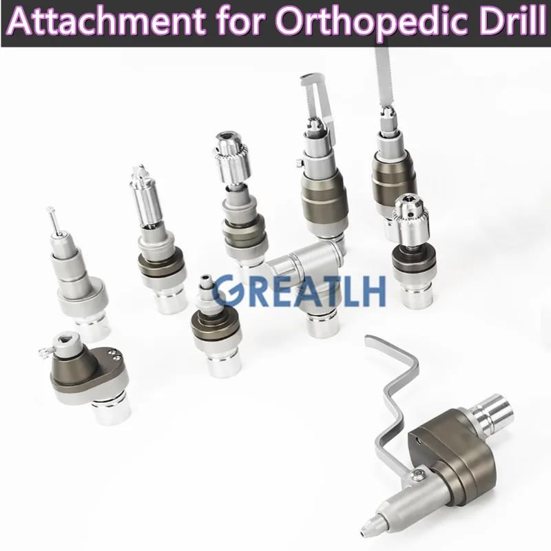 

Orthopedic Multifunctional Attachment Bone Drill canulated Kirschner Reciprocating saw for orthopedic handpiece