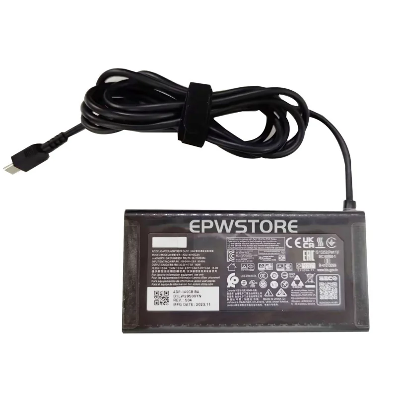 AA+20V 7A 140W AC Adapter Charger For Lenovo Slim Pro 7 14APH8 14ARP8