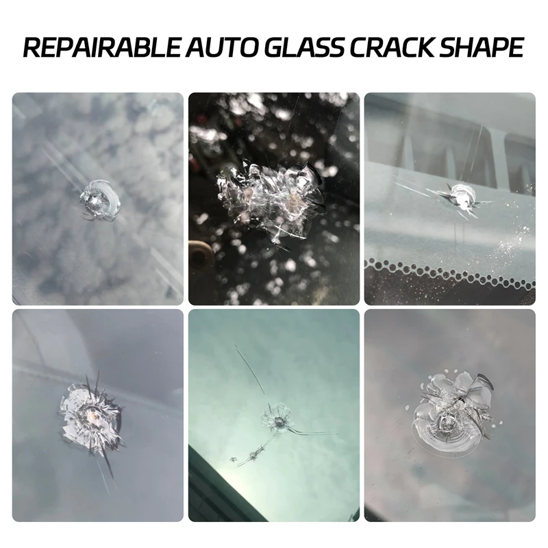 Hot Super PDR Windshield Repair Kit 95% Repair Rate Quick Fix for Long Cracks Star-Shaped Crack