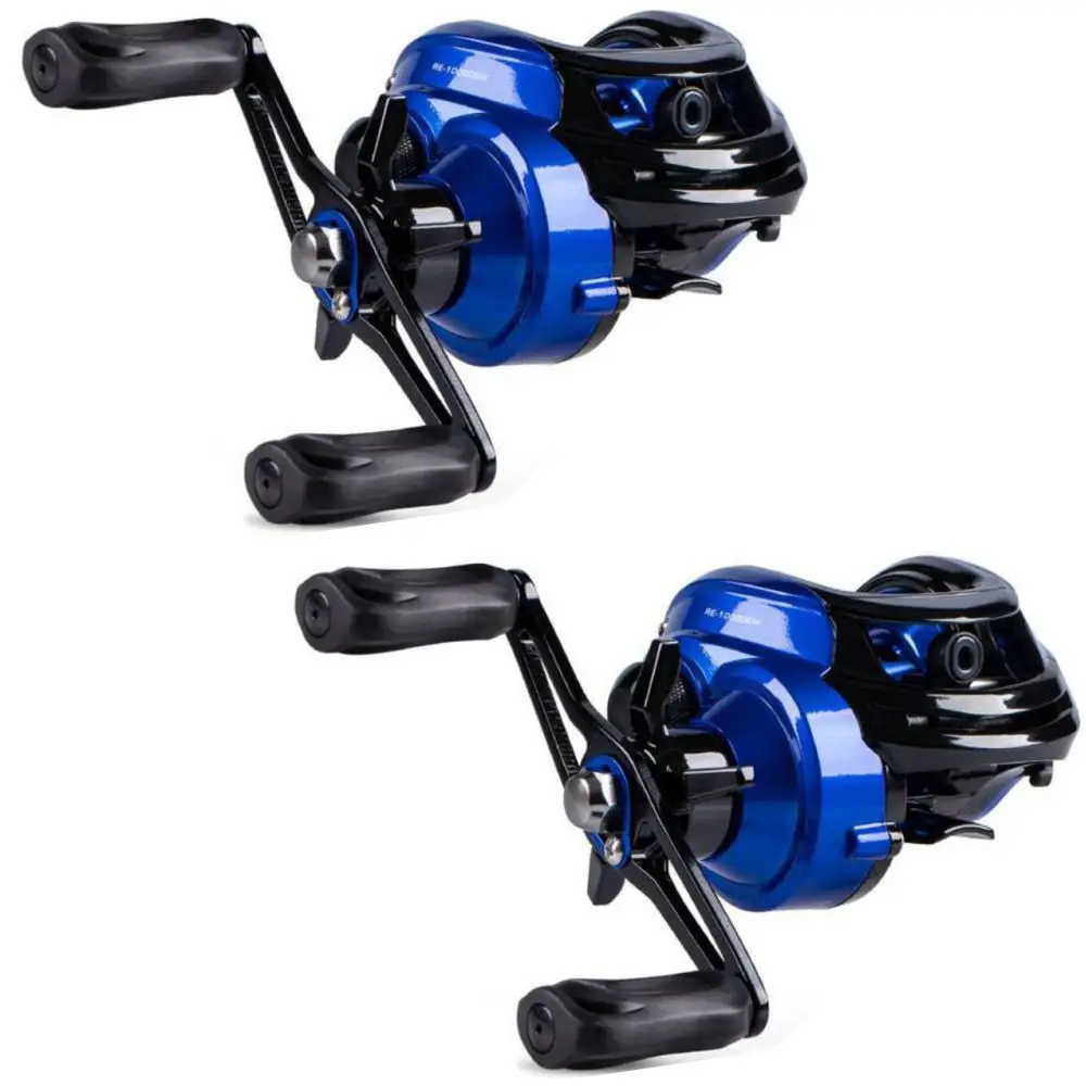 Kit 2 Maruri Rexton 10000 Drag 4,5kg Blue Right Rebut