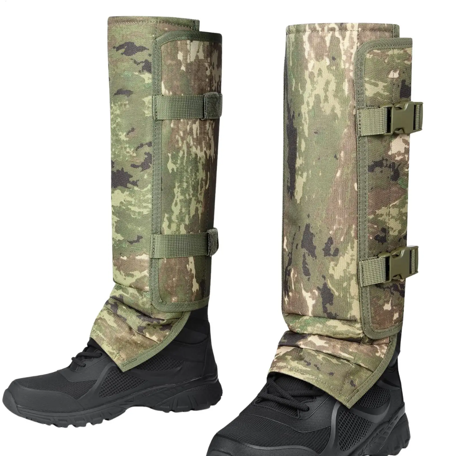 

Boot Gaiters 1-Pair Protective Waterproof Bite-Proof Hunting Leg Guards Waterproof Gaiters For Outdoor Trail Running Camping