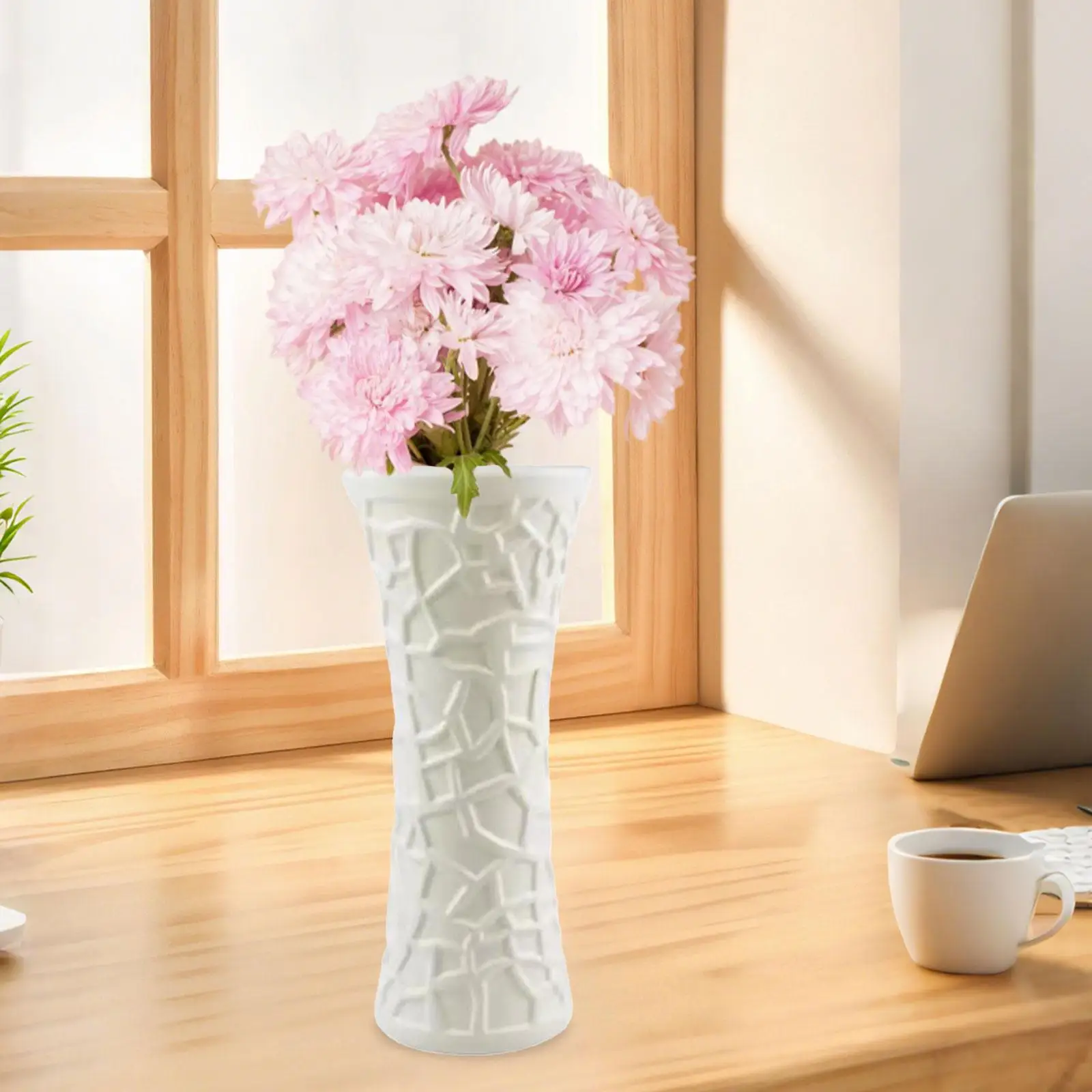 Flower Vase Table Centerpiece Dried Flower Arrangement for Dining Table TV Cabinet Shelf Party Home Decoration