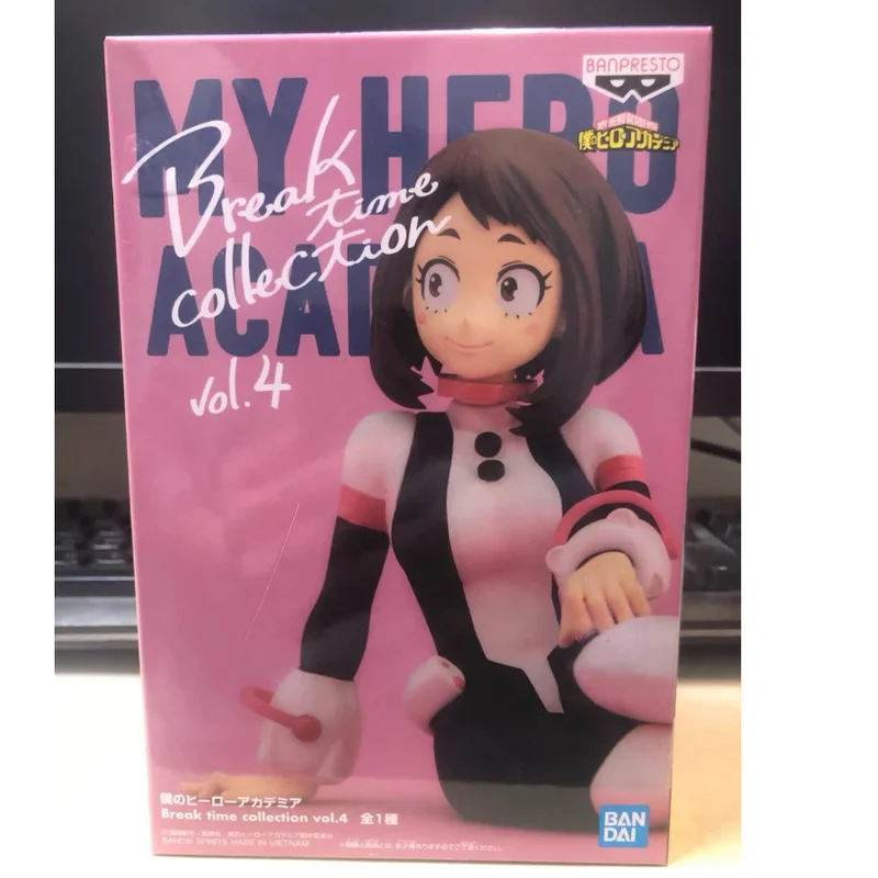 مصنع النظارات بطلي الأكاديمية Uraraka Ochako الراحة الوقت المشهد أرقام الرسوم المتحركة الأجهزة الطرفية نموذج صبي فتاة المشجعين هدية 10 سنتيمتر