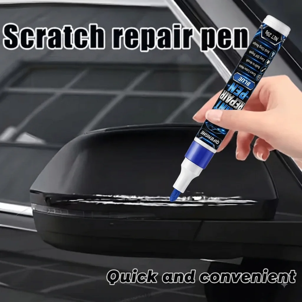 RUBO 20g Autolackstift für Kratzer, Farbgleichheits-Pinselstift, Anti-Verstopfungs-Design, keine Farbunterschiede, einfache DIY-Reparatur – Detail 3