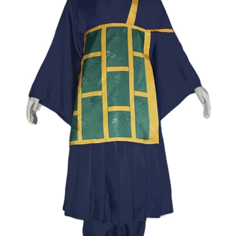 Geto Suguru Cosplay Costume Black Blue Kimono School Uniform Blue Kimono School Uniform Women Man