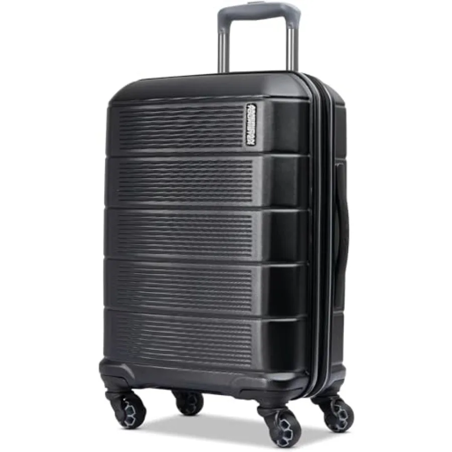 

Чемодан American Tourister Stratum 2.0 с расширяемым жестким корпусом и колесами-спиннерами, цвет Jet Black, ручная кладь