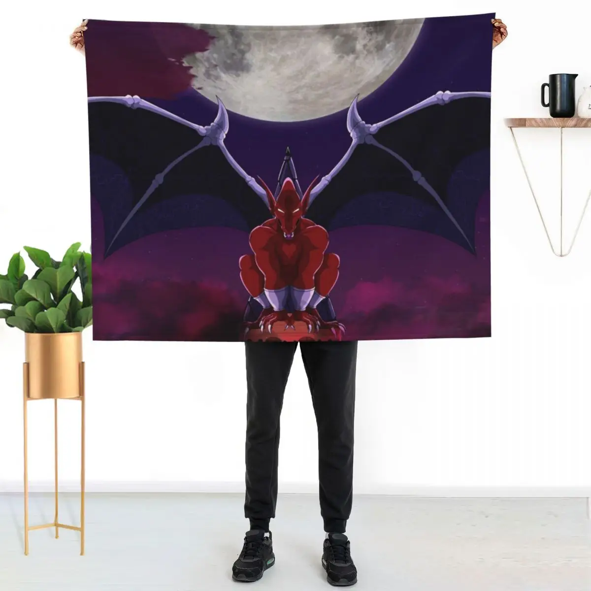 

Demon Gargoyle Throw Blanket Year Round Soft Comfortable Blanket for Home
