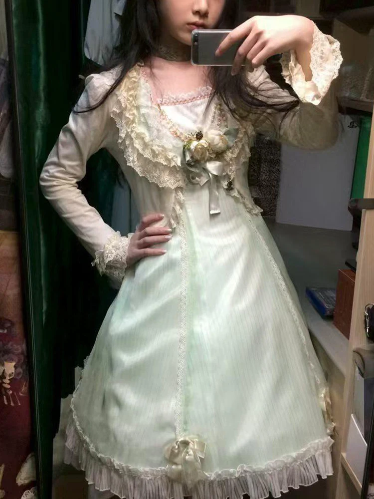 Süßes japanisches Sle Damen-Faion-Set, Sommer, Frühherbst, neues Modell, Sonnenschutz, Svel Dr, zweiteiliges Set