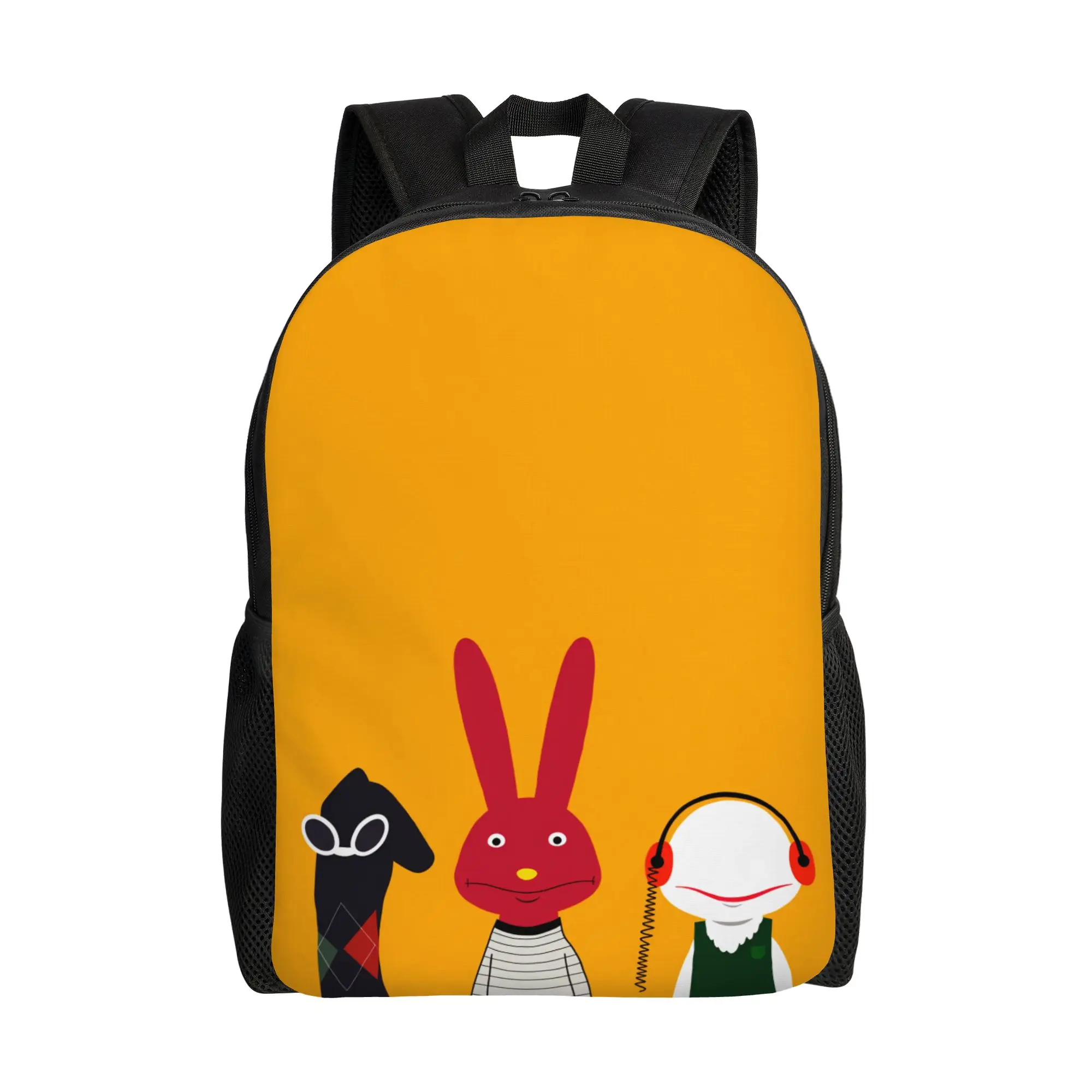 

31 Minutos Trio Interacting Backpack Student Polyester Travel Backpacks Print Fun School Bags Rucksack
