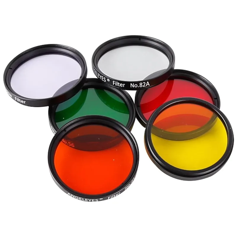 

Angeleye 2-inch Nebula Filter 6-Color Red Orange Yellow Green Blue Purple Astronomical Telescope Accessories