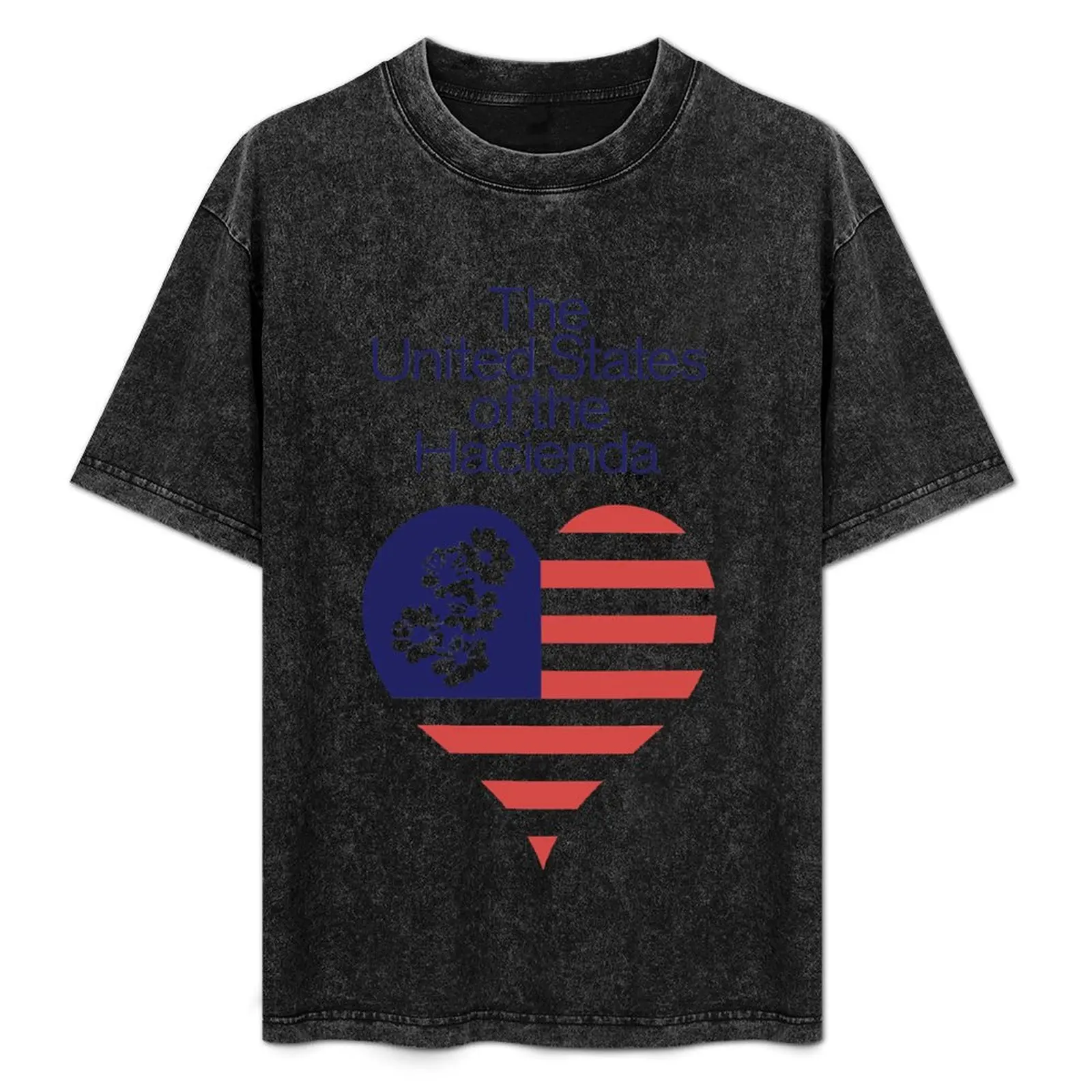 Camiseta The United States of the Hacienda, camiseta informal suave de algodón de manga corta