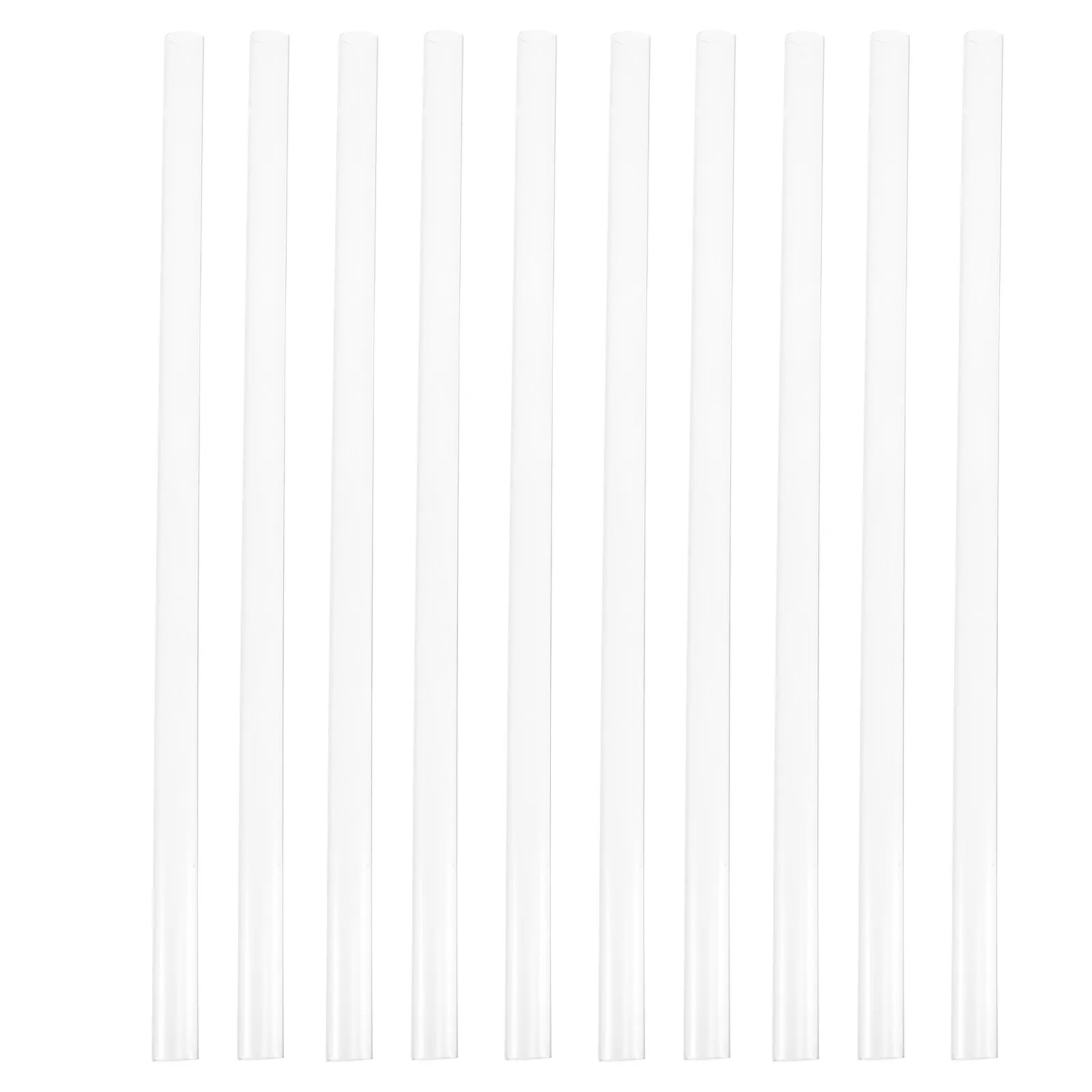 

10Pcs Transparent Slide Grip Binding Bars Plastic Bookbinder Clips for Loose Leaf Filing Report Covers School Office