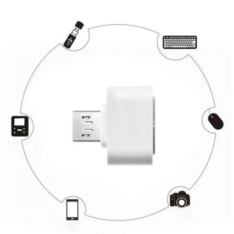 OTG Type C To Usb Adapter 3.0 Micro Usb Phone Adapter Usbc Smartphone Laptops To Usb Mouse Gamepad Flash Disk Otg Plug