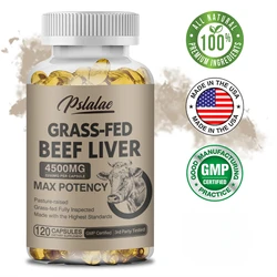 Grass-fed Beef Liver Capsules - Provides Energy, Promotes Healthy Digestion, Immune Support